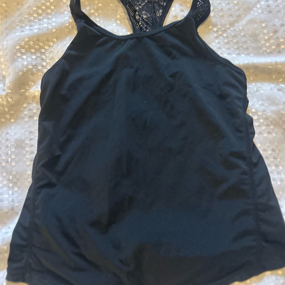 ZYIA Black Kids Tank Top